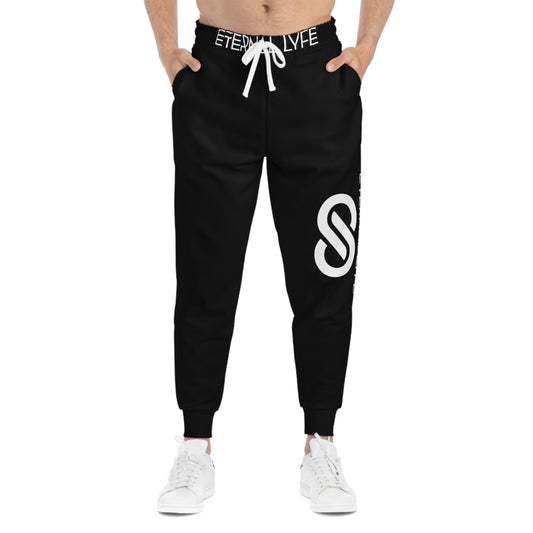 ETERNAL LYFE- Black Athletic Joggers (Unisex)