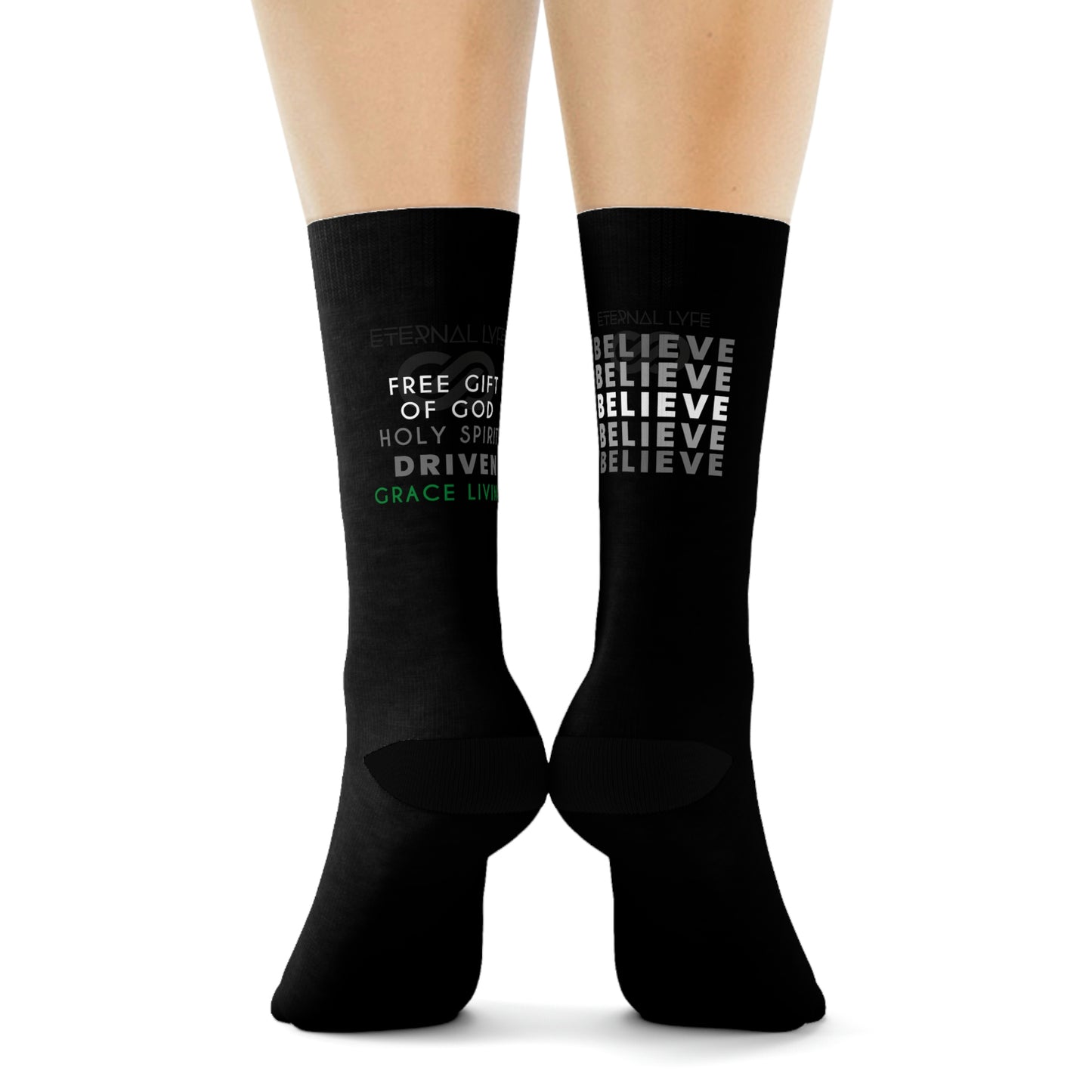 ETERNAL LYFE- Crew Socks (Unisex)
