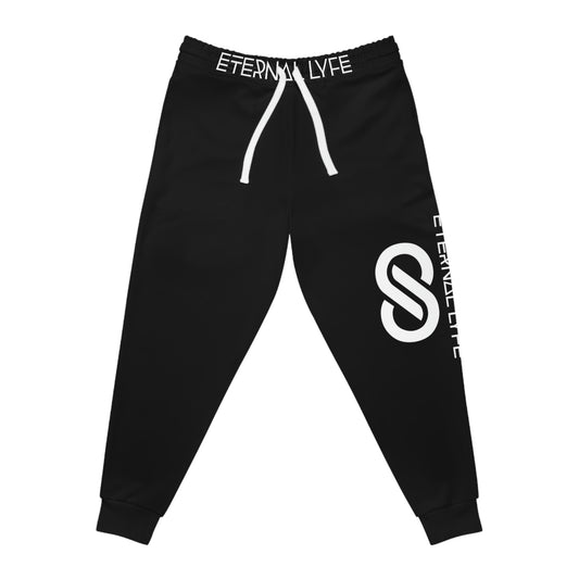 ETERNAL LYFE- Black Athletic Joggers (Unisex)