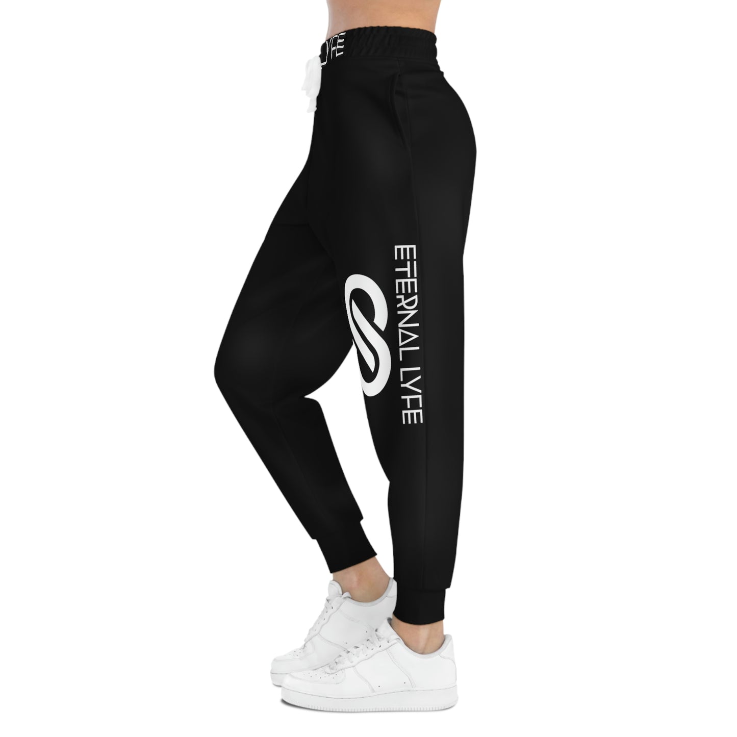 ETERNAL LYFE- Black Athletic Joggers (Unisex)