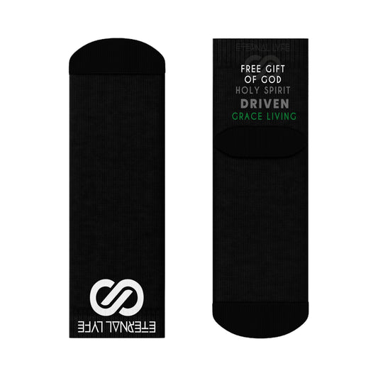 ETERNAL LYFE- Crew Socks (Unisex)