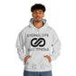 Eternal Lyfe 2x - (Unisex) Hooded Sweatshirt