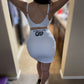 Fashion Model Ms. Michelle Wearing Eternal Lyfe Pencil Skirt
