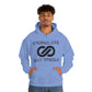 Eternal Lyfe 2x - (Unisex) Hooded Sweatshirt