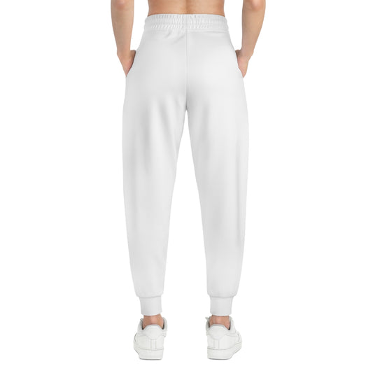 ETERNAL LYFE-  White Athletic Joggers (Unisex)