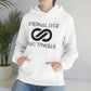 Eternal Lyfe 2x - (Unisex) Hooded Sweatshirt