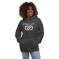 ETERNAL LYFE UNISEX 2COR 4:18 EMBROIDERY HOODIES-DOUBLE ARM